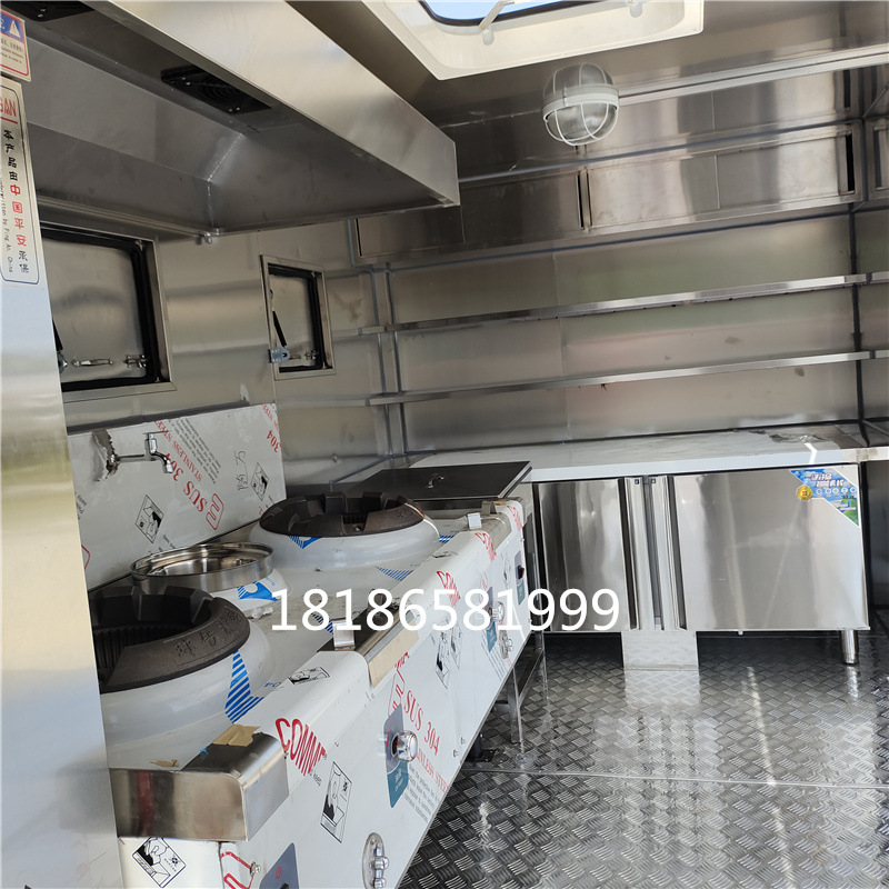 江淮不銹鋼餐飲車 多功能上門服務解決方案，工廠直供靈活購車